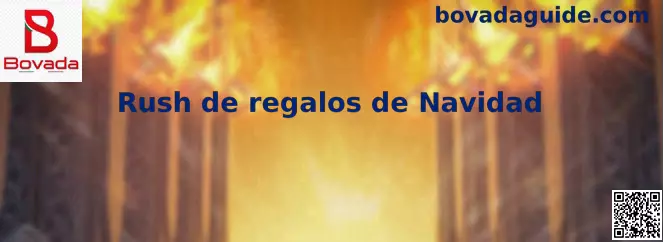 Entorno invernal de Rush de regalos de Navidad