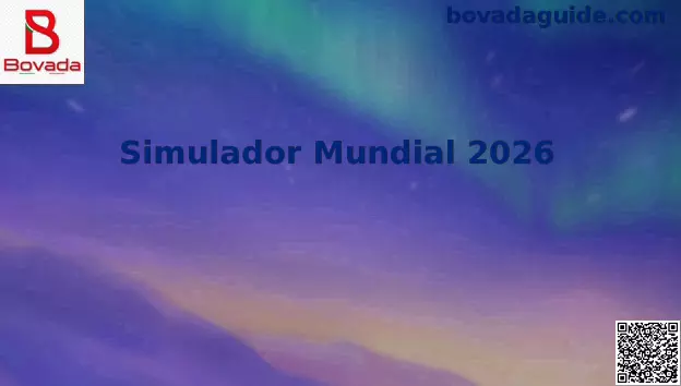 Simulador Mundial 2026 Bovada México