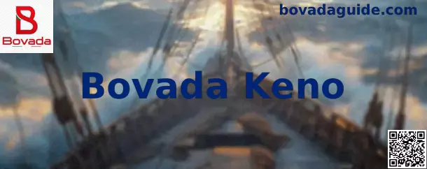 Interfaz ilustrativa de Bovada Keno